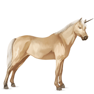 unicorn pony welsh palomino