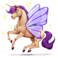 unicorn pony shetland liver chestnut