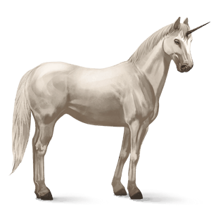 riding unicorn cremello tobiano