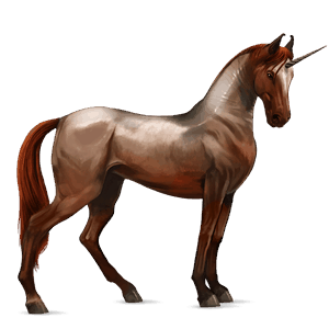 riding unicorn paint horse cherry bay tobiano
