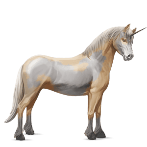 unicorn pony chestnut