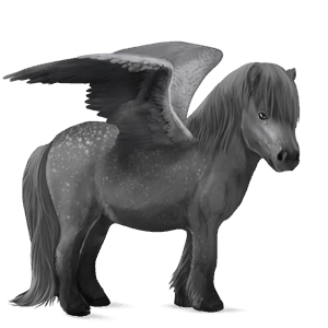 pegasus pony dapple gray