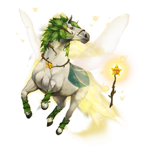 draft horse fairy