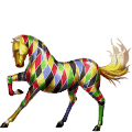 divine horse harlequin