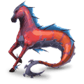 winged riding unicorn vanner palomino