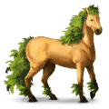 winged riding unicorn flaxen chestnut 