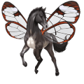 unicorn pony newfoundland pony liver chestnut