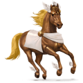 unicorn pony haflinger palomino