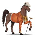 riding unicorn misaki black