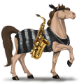 riding unicorn thoroughbred liver chestnut