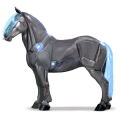 riding unicorn russian don horse liver chestnut