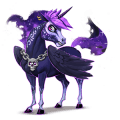 unicorn pony dapple gray