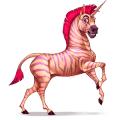 wandering horse zebracorn