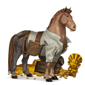 riding horse paint horse mouse gray tobiano