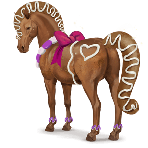 divine horse gingerbread