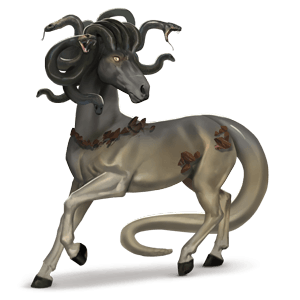 riding unicorn arabian horse chestnut