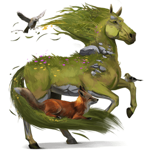 riding horse knabstrupper chestnut leopard 