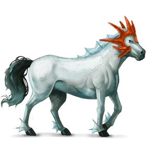 riding unicorn thoroughbred dun