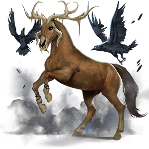 riding unicorn marwari mouse gray