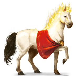 riding horse arabian horse flaxen chestnut 