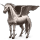 winged unicorn metal element