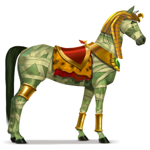 winged riding unicorn desert