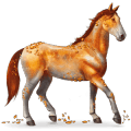 gemstone horse amber