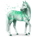 gemstone horse emerald