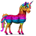 riding unicorn chestnut