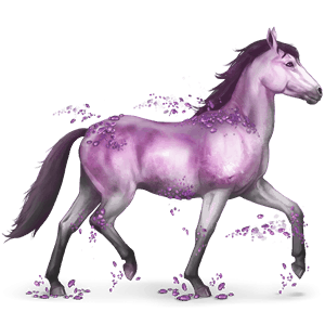 gemstone horse amethyst