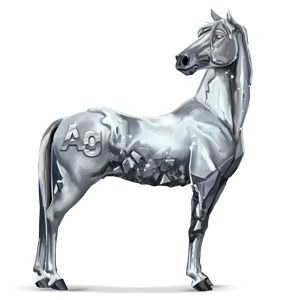 divine horse silver