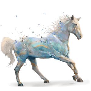 gemstone horse opal